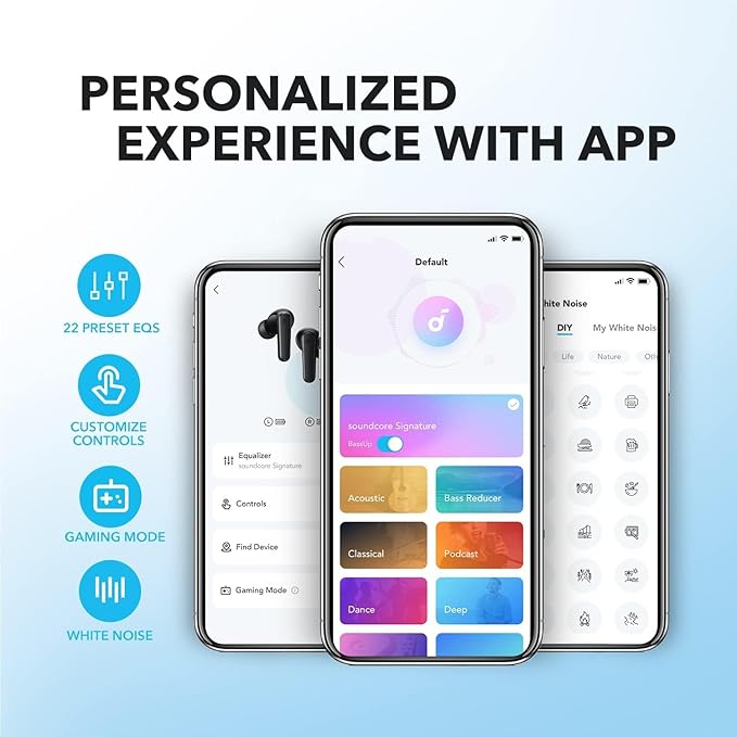 R50i NC by Anker Noise Cancelling Earbuds
