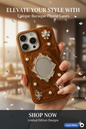 Luxury Retro Mirror Phone case iphone 13 14 15 16 17 pro max